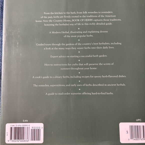 Herb Books Two The Herb Bible Country Home Book Of Herbs USA Learn To Cook Dry - Picture 3 of 4